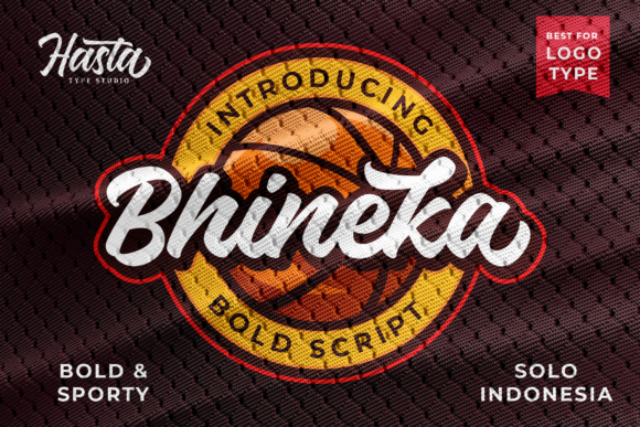 Bhineka Script: A Sporty Font for Bold Branding