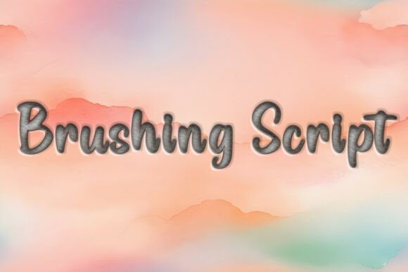Brushing Script: A Font That Speaks Art