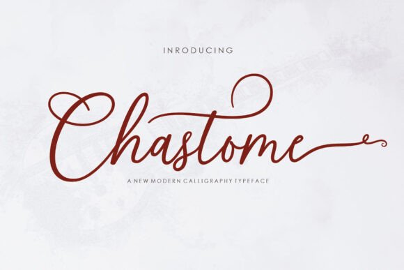 Chastome Script: A Versatile Typographic Tool for Modern Design and Communication