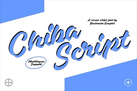 Chiba Script: A Playful Font for Creative and Professional Workflows