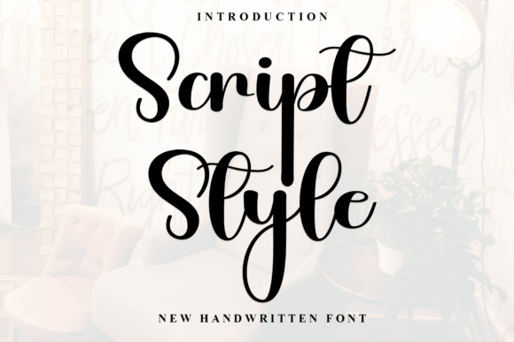 Discover the Elegance of Script Style: A Handwritten Font with Class and Versatility