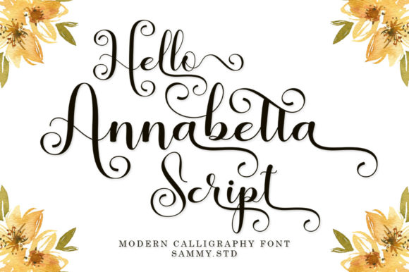 Hello Annabetta Script: A Dazzling Addition to Your Font Collection