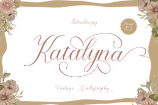 Katalyna Script: Elevating Design with Feminine Elegance