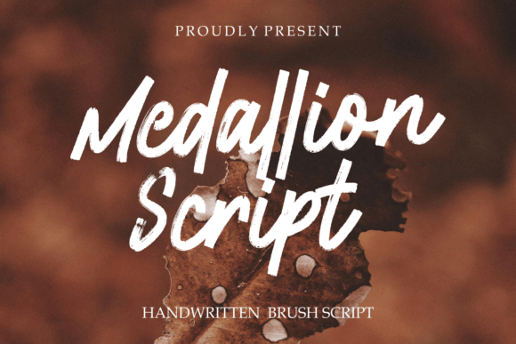 Medallion Script: A Bold Handwritten Font for Modern Design