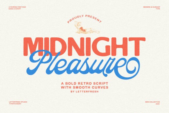 Midnight Pleasure Script: A Versatile Font for Modern Design