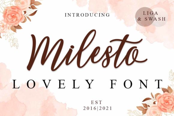 Milesto Script: A Playful Font for Creative Expression