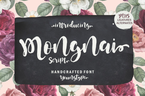 Mongnai Script: A Versatile Brushed Font for Creative Expression