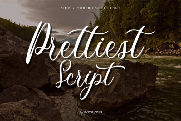 Prettiest Script: A Font That Adds Elegance to Every Project