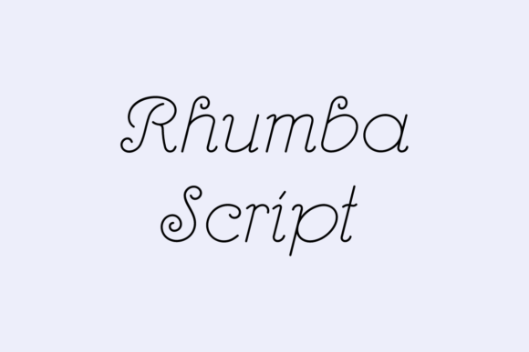 Rhumba Script