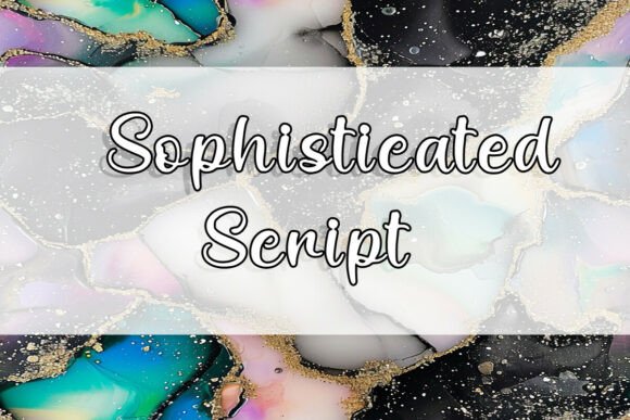 Sophisticated Script: A Font for Elegant Design